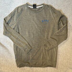 Mons Royale Covert Lite Crew Hoodie Sweatshirt